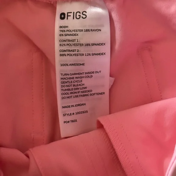 Fight Club Pink Zamora - Petite Jogger Scrub Pant™ - Picture 3 of 4